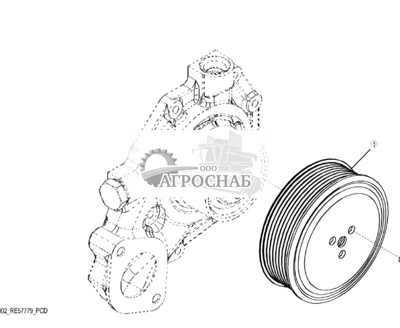 2002 Шкив водяного насоса - ST58135 134.jpg